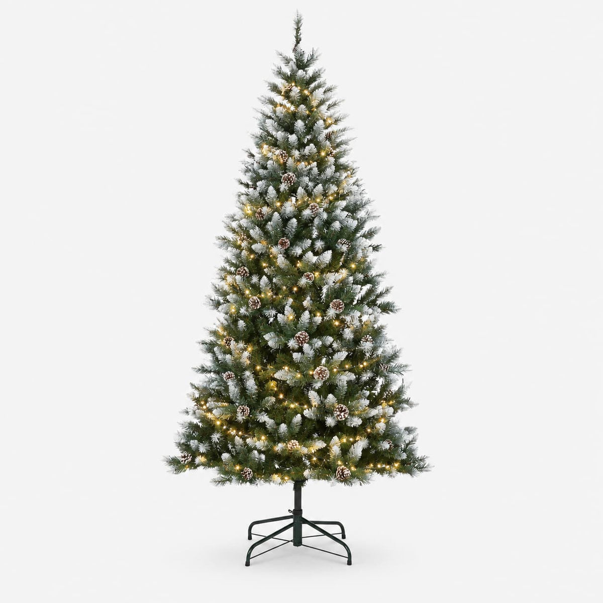 Snow-Tipped Pine Christmas Tree