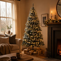 Snow-Tipped Pine Christmas Tree